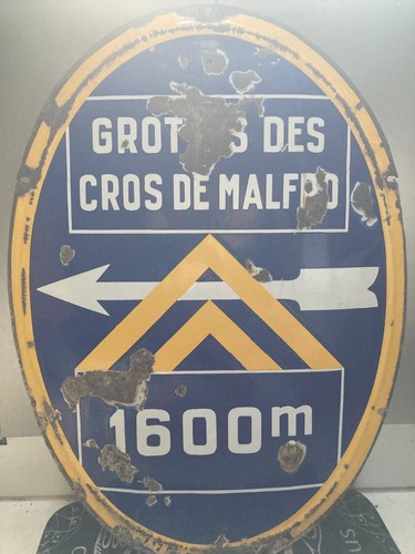 Plaque émaillée citroen - émaillée,